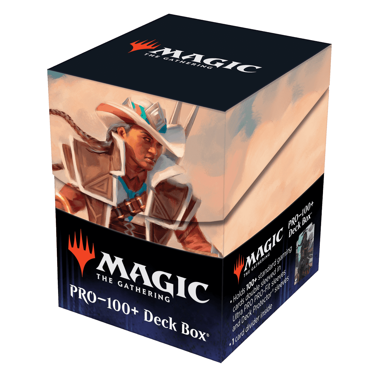 Ultra Pro Magic: The Gathering Outlaws of Thunder Junction Pro 100+ Deckbox — Annie Flash, the Veteran (100 cards)