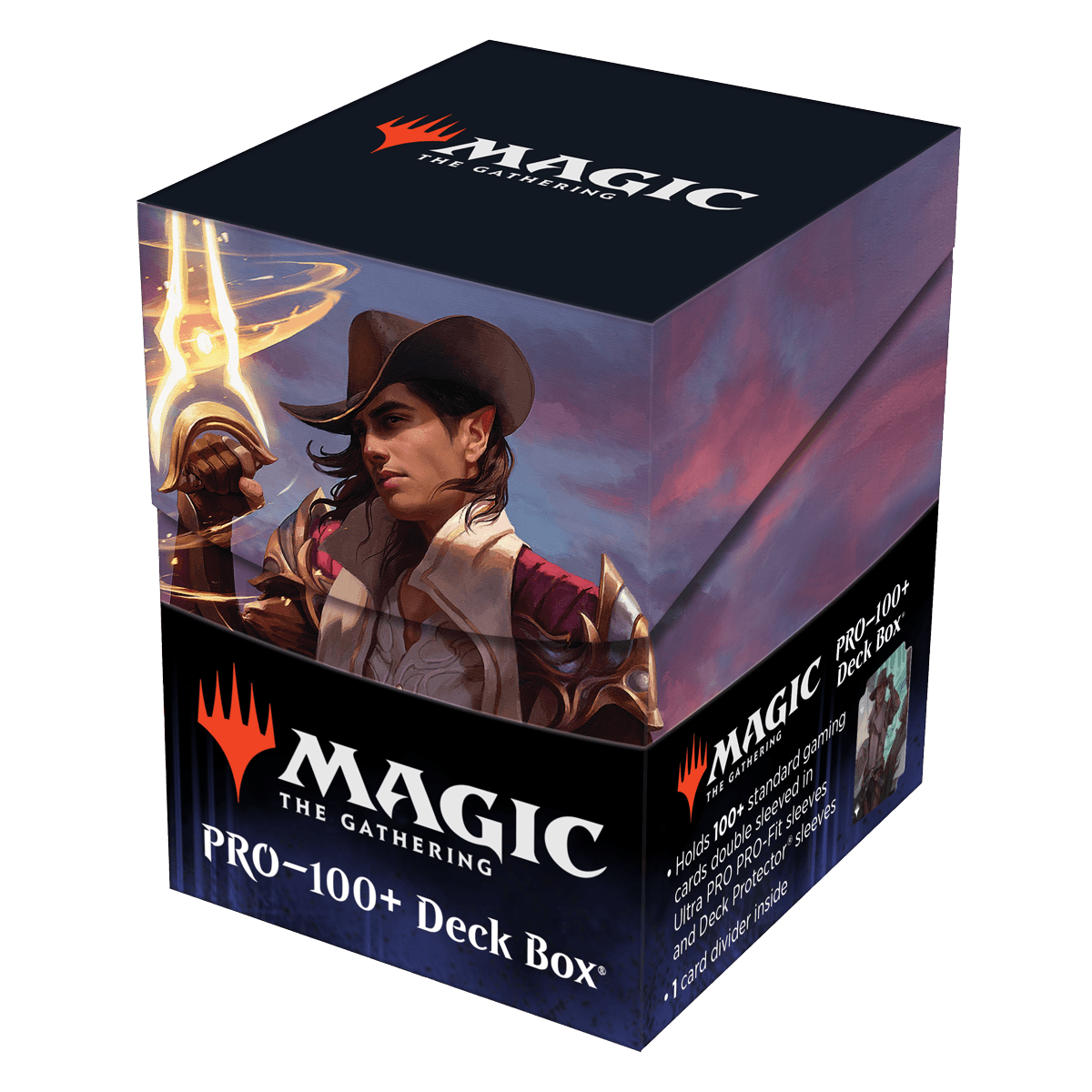 Ultra Pro Magic: The Gathering Outlaws of Thunder Junction Pro 100+ Deckbox — Kellan, the Kid (100 cards)