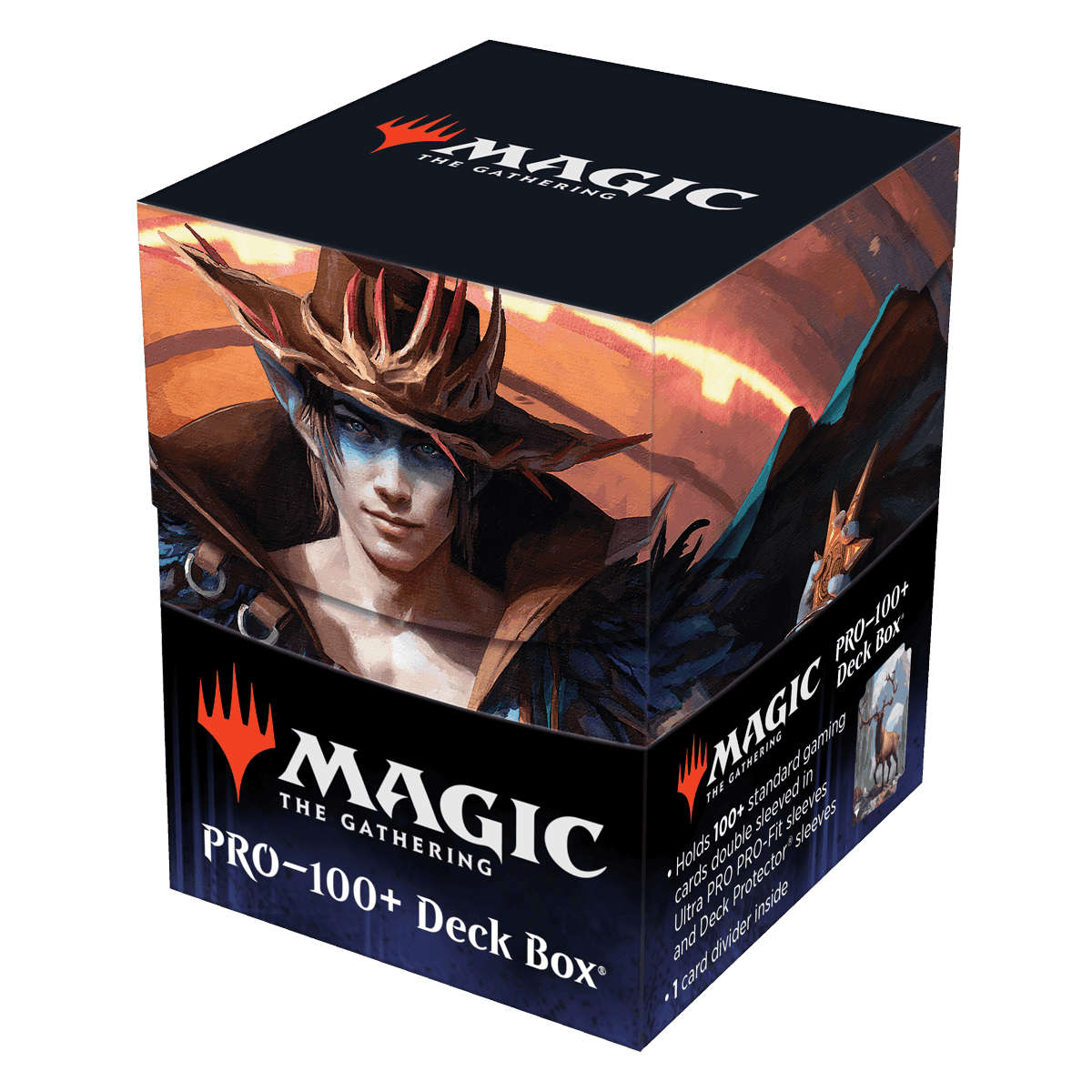 Ultra Pro Magic: The Gathering Outlaws of Thunder Junction Pro 100+ Deckbox — Oko, the Ringleader (100 cards)