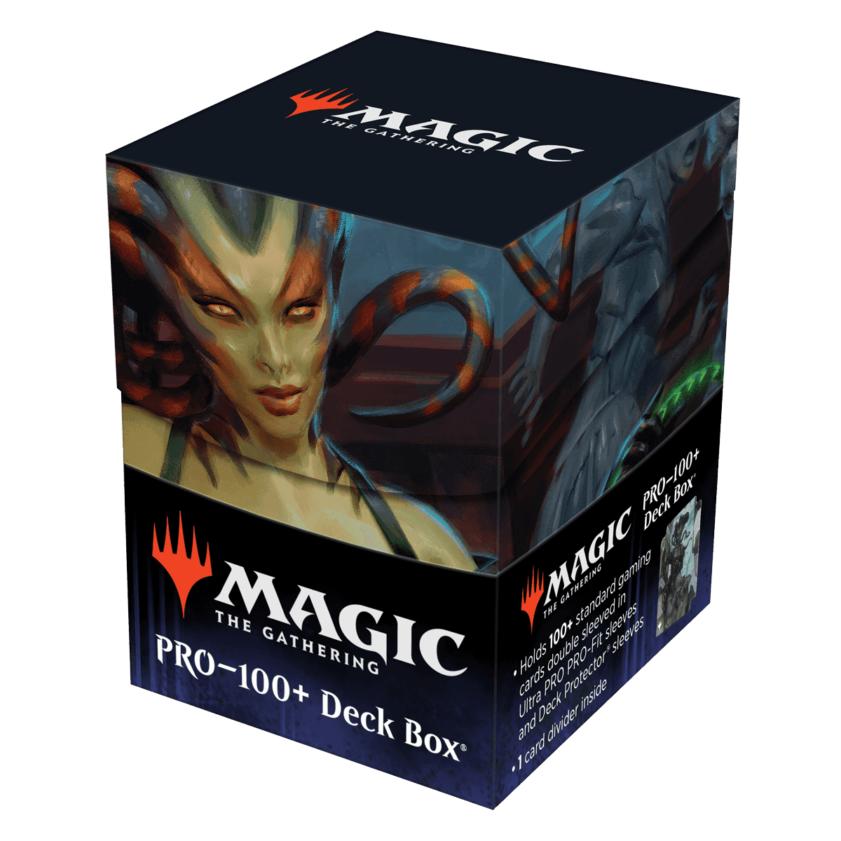 Ultra Pro Magic: The Gathering Outlaws of Thunder Junction Pro 100+ Deckbox — Vraska, the Silencer (100 cards)