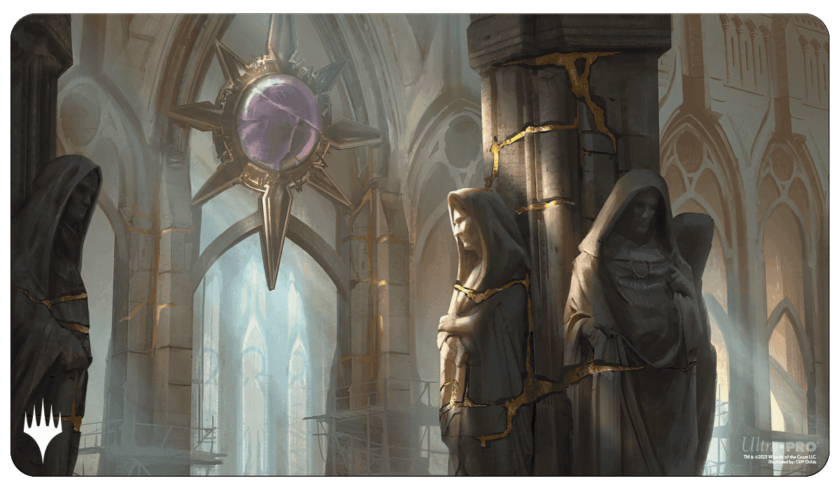 Ultra Pro Magic: The Gathering Ravnica Remastered Playmat — Godless Shrine