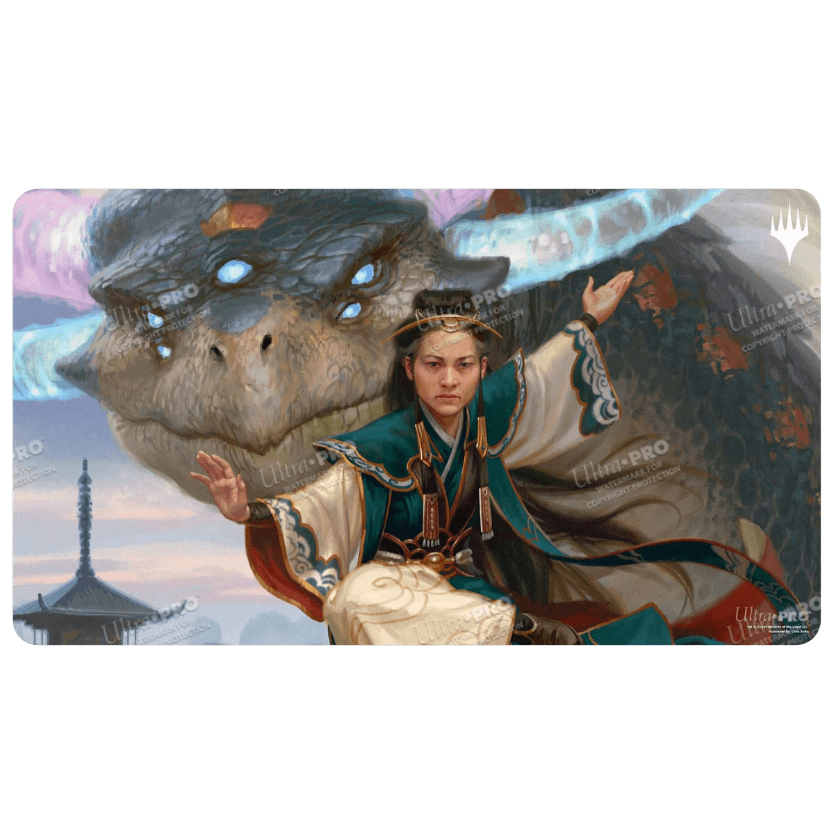 Ultra Pro Magic: The Gathering Tarkir: Dragonstorm Commander Playmat — Jeskai