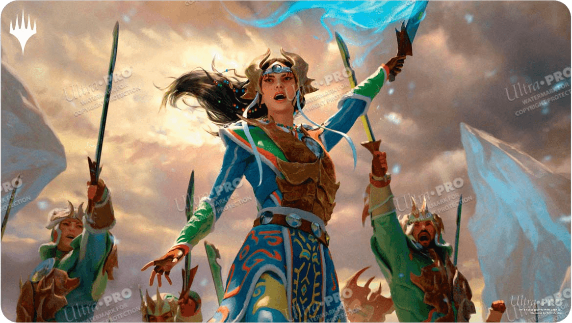 Ultra Pro Magic: The Gathering Tarkir: Dragonstorm Commander Playmat — Temur