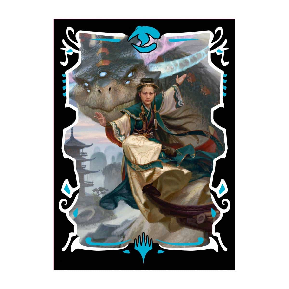 Ultra Pro Magic: The Gathering Tarkir: Dragonstorm Commander Sleeves Jeskai (100 sleeves) - Standard Size