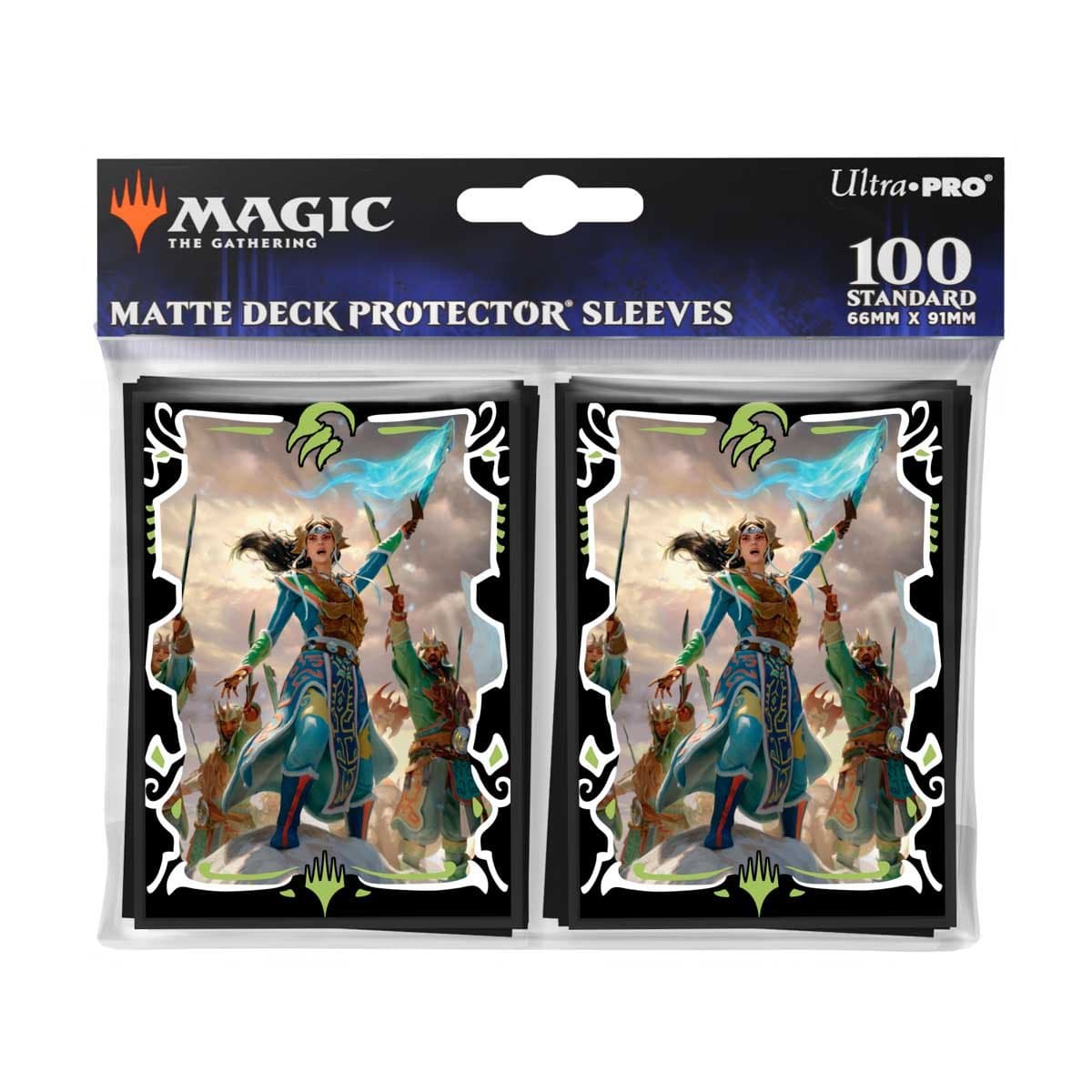 Ultra Pro Magic: The Gathering Tarkir: Dragonstorm Commander Sleeves Temur (100 sleeves) - Standard Size