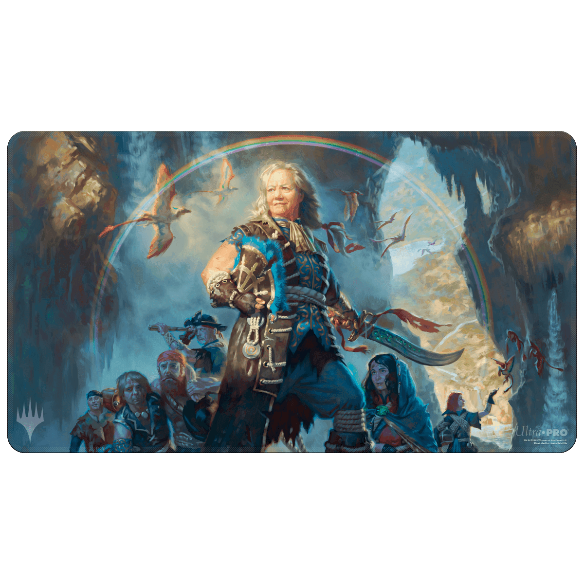 Ultra Pro Magic: The Gathering The Lost Caverns of Ixalan Commander Playmat — Admiral Brass, Unsinkable