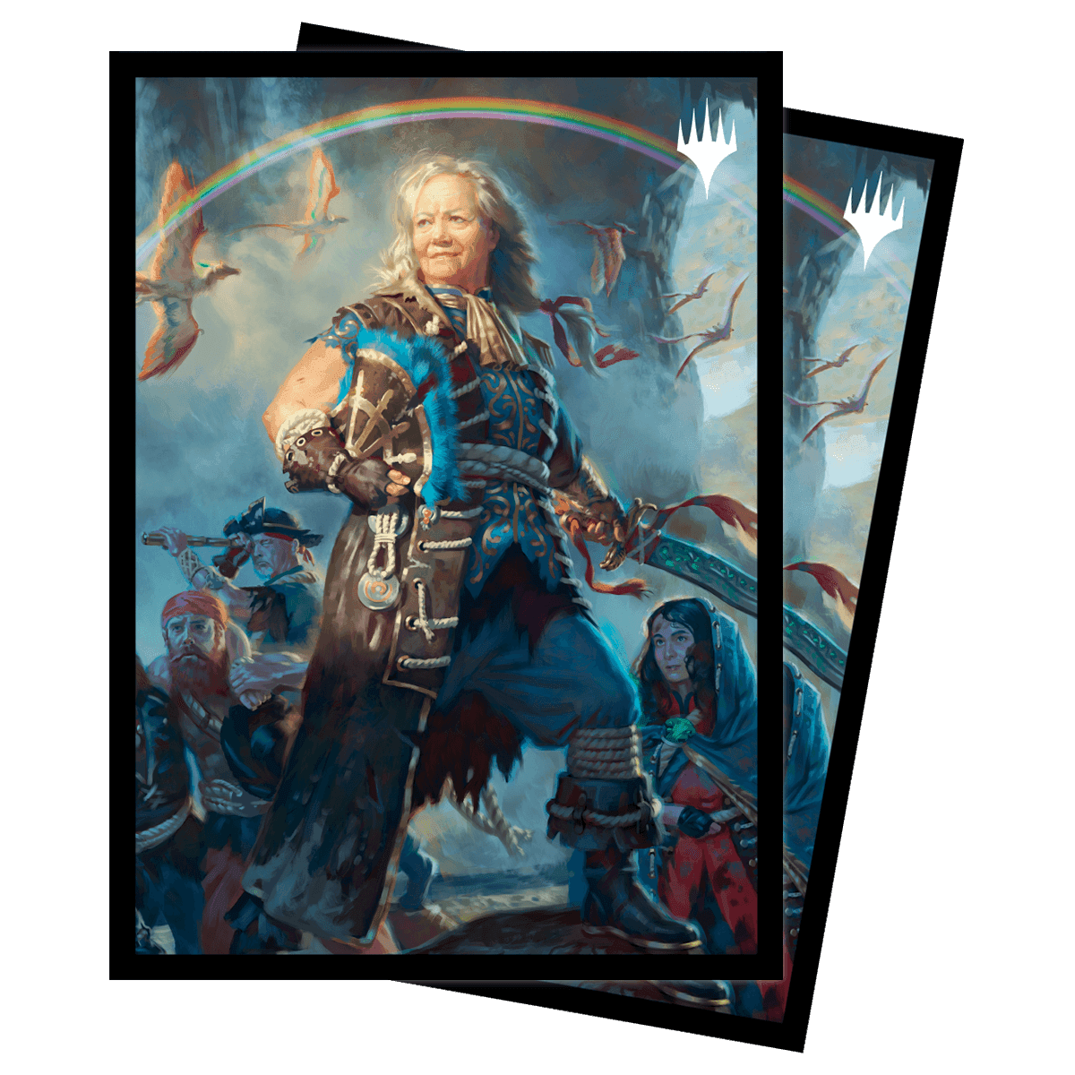Ultra Pro Magic: The Gathering The Lost Caverns of Ixalan Commander Sleeves — Admiral Brass, Unsinkable (100 sleeves)