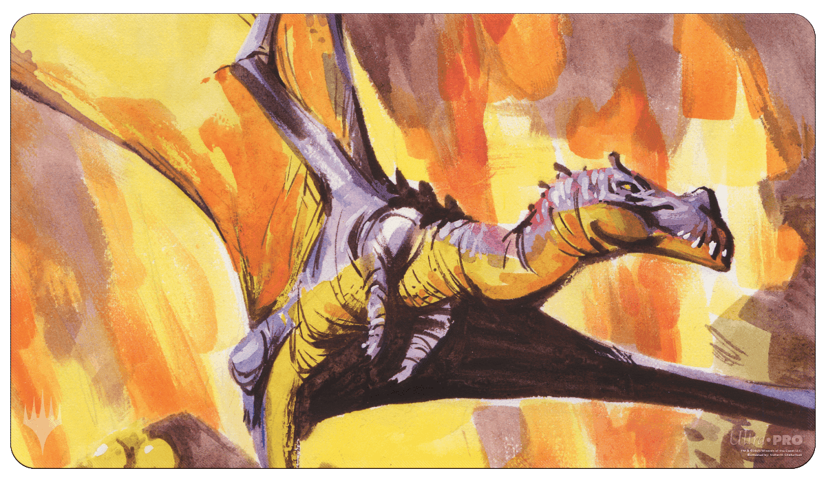 Ultra Pro Magic: The Gathering The Lost Caverns of Ixalan Playmat — Bonehoard Dracosaur