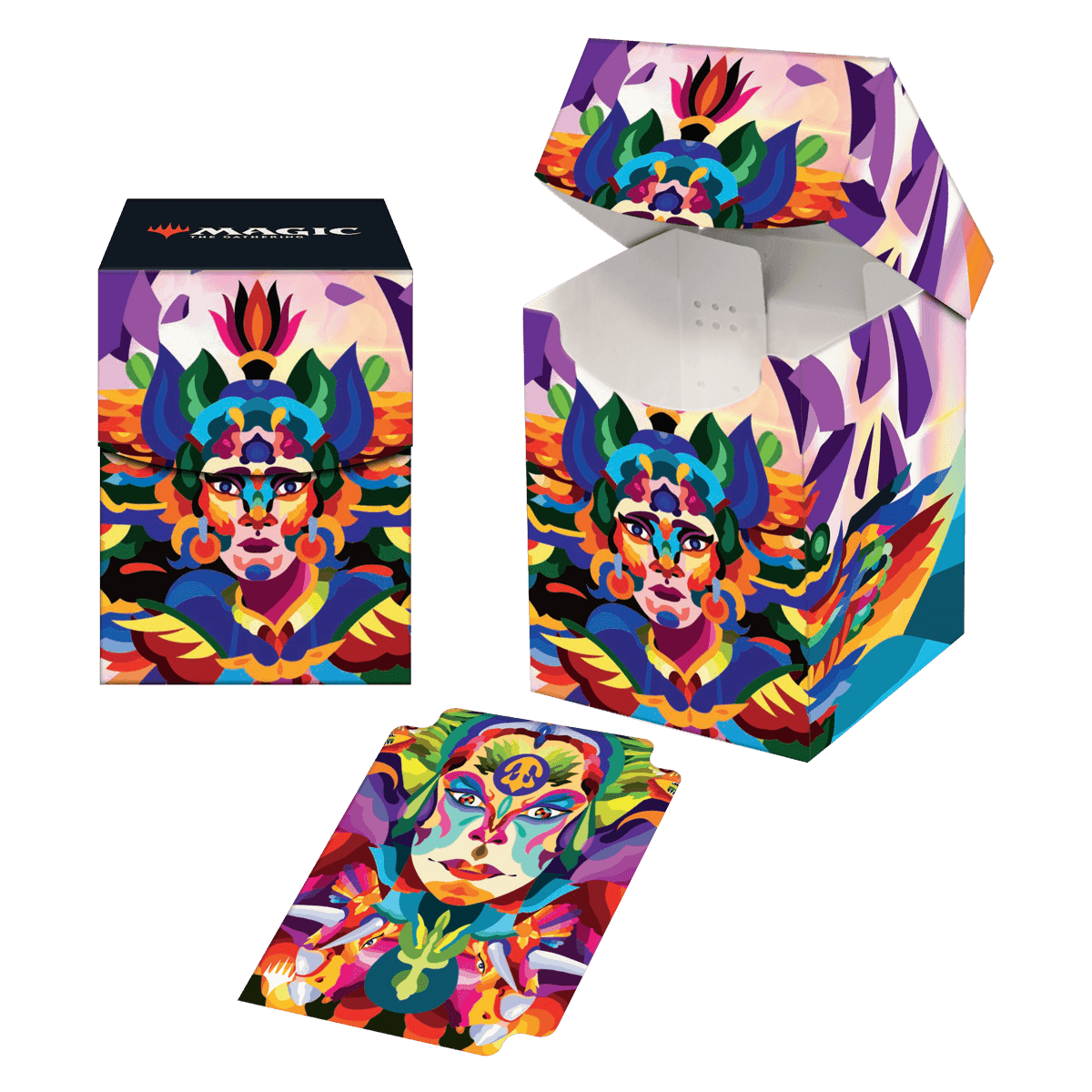 Ultra Pro Magic: The Gathering The Lost Caverns of Ixalan Pro 100+ Deckbox — Huatli, Poet of Unity (100 cards)