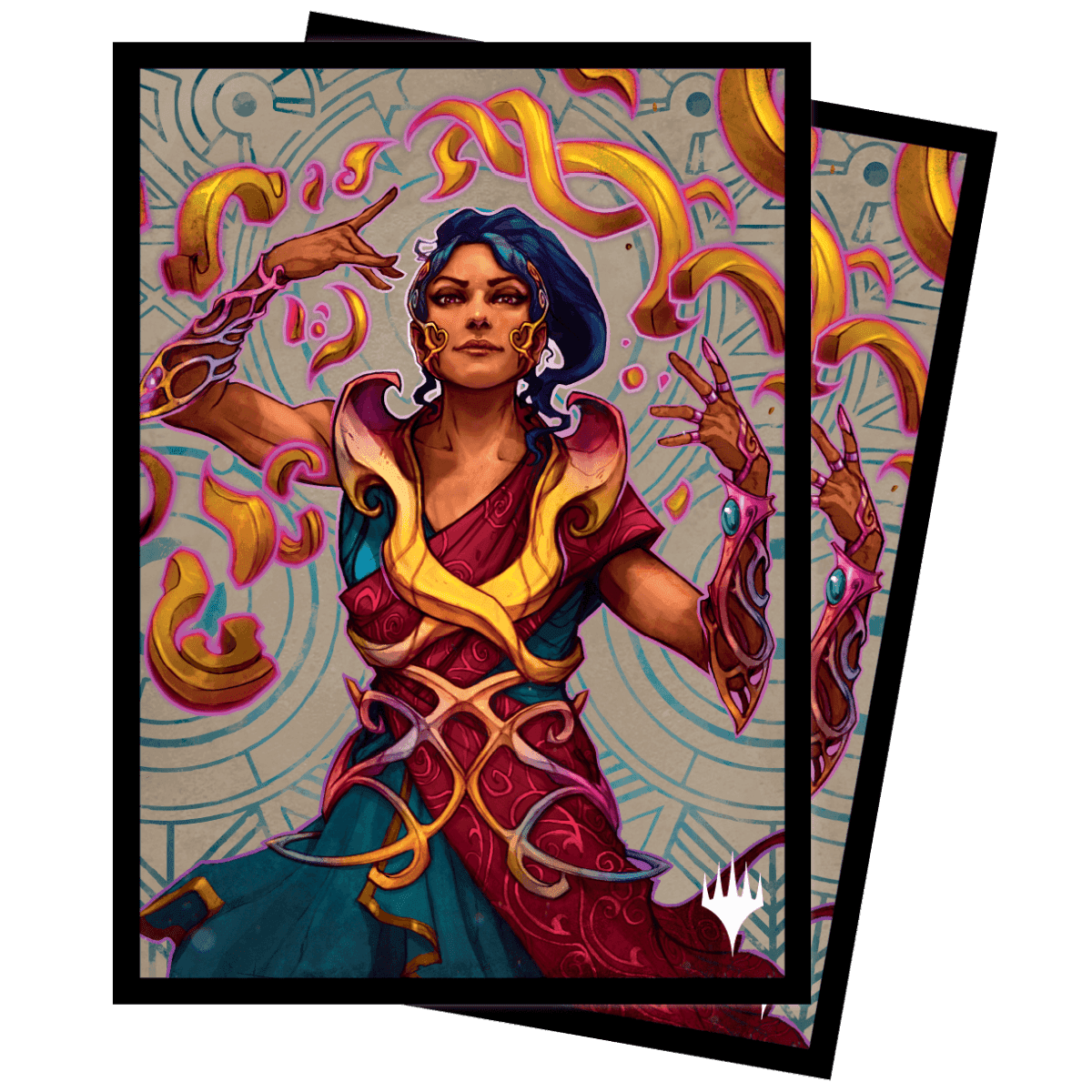 Ultra Pro Magic: The Gathering The Lost Caverns of Ixalan Sleeves — Saheeli, the Sun's Brilliance (100 sleeves)