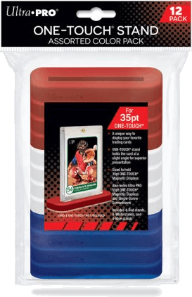Ultra Pro ONE-TOUCH Stand Assorted Color 12 pack (35 pts)