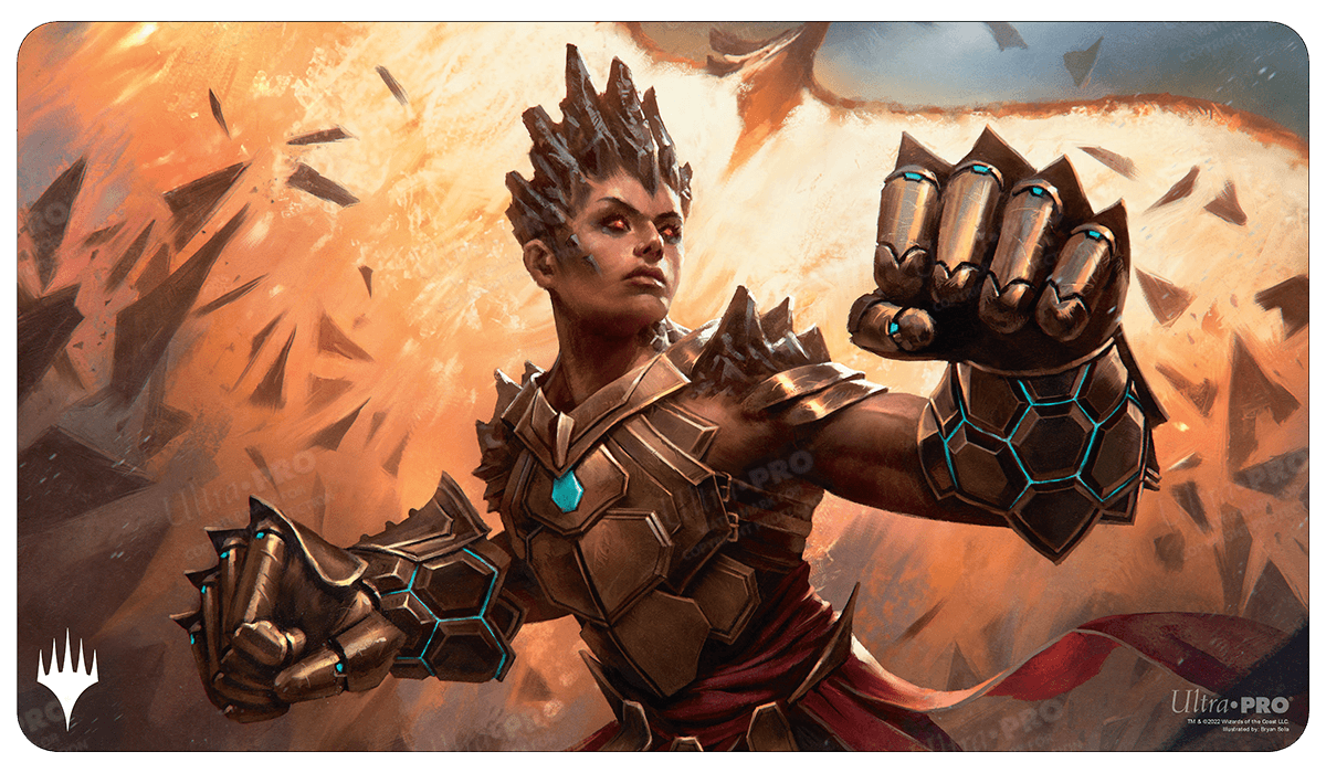 Ultra Pro Playmat Commander Phyrexia — All Will Be One - Neyali, Suns' Vanguard