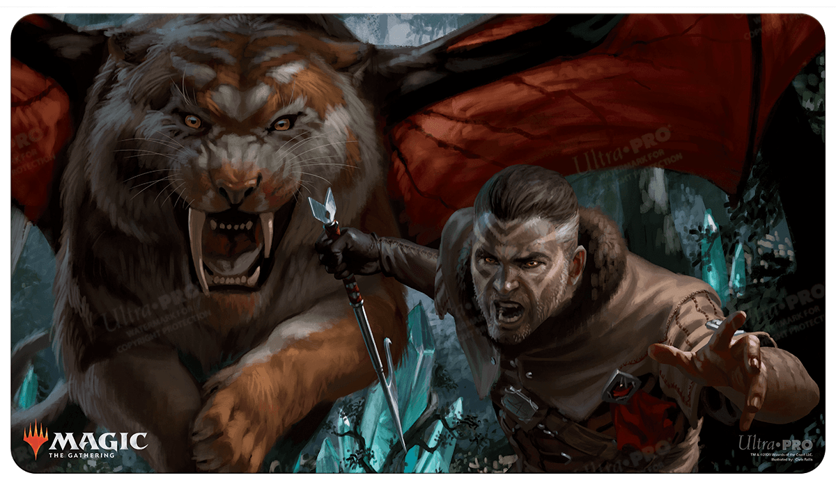 Ultra Pro Playmat Ikoria: Lair of Behemoths — Go for Blood