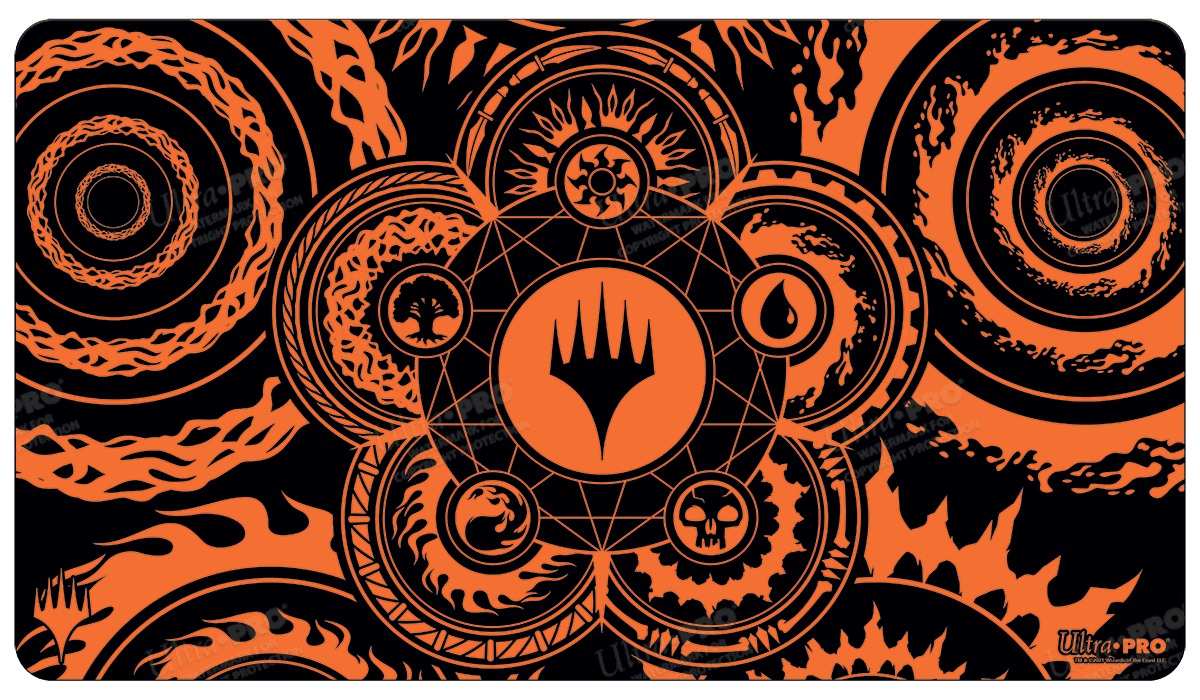 Ultra Pro Playmat Magic — The Gathering Mana 7 - Color Wheel
