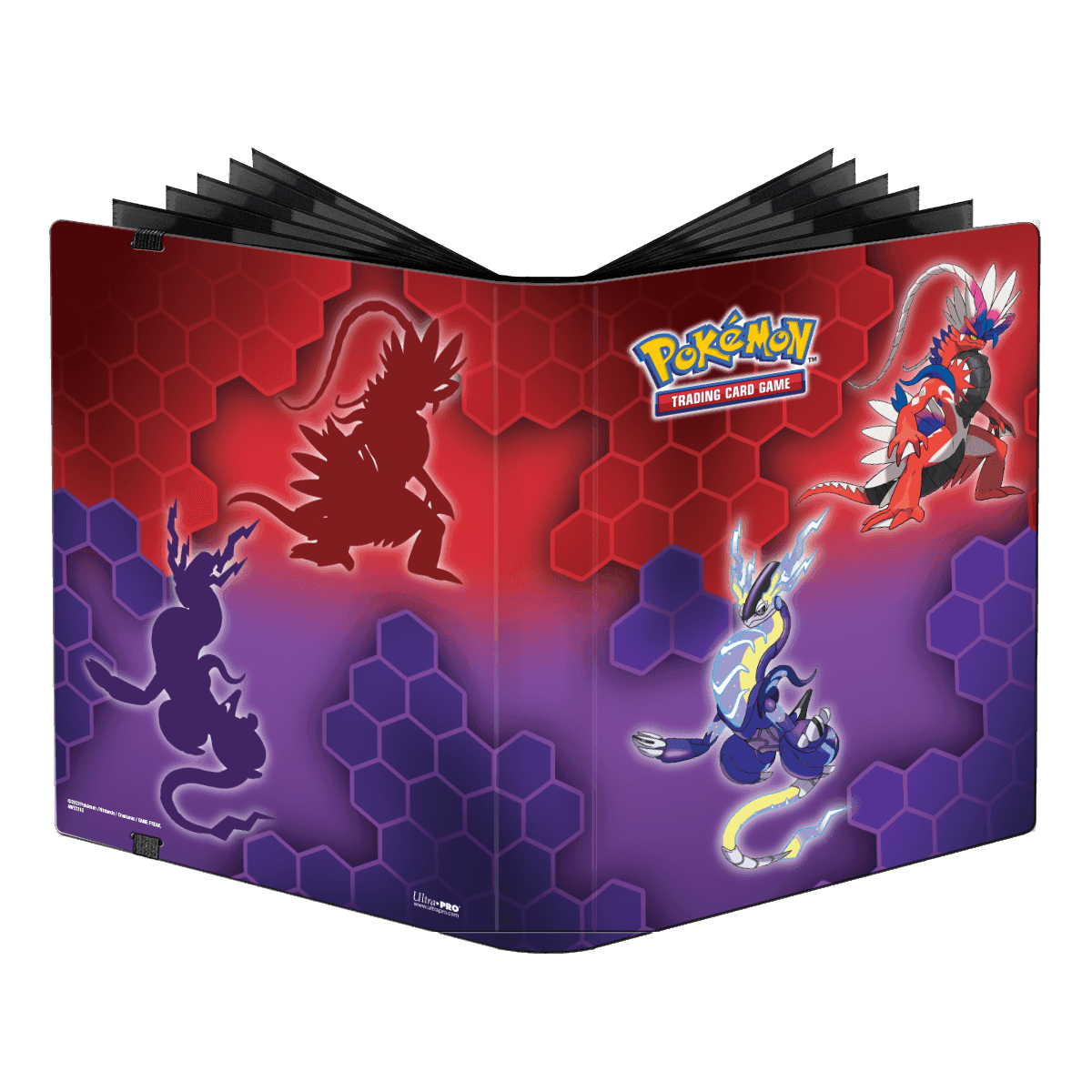 Ultra Pro Pokémon 9-Pocket PRO-Binder — Koraidon & Miraidon (1)