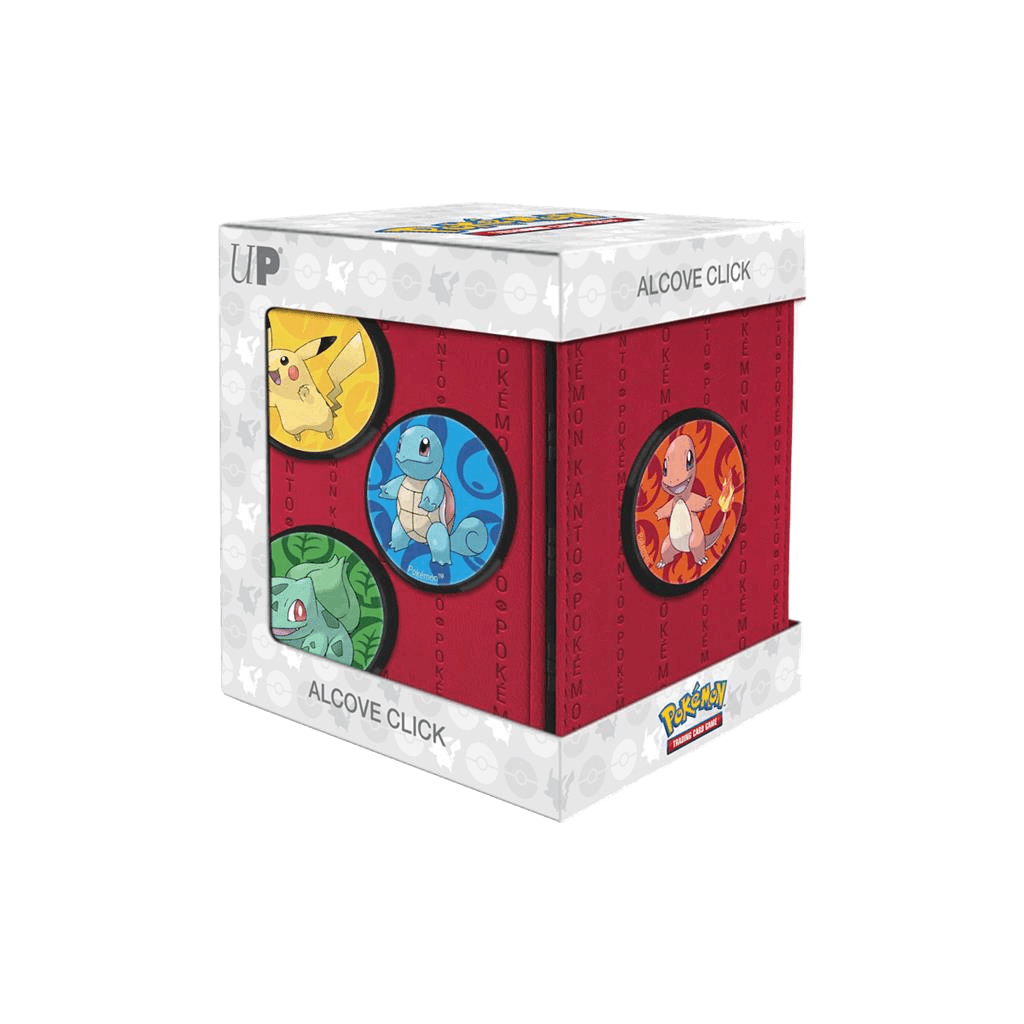 Ultra Pro Pokémon Alcove Click Deckbox — Kanto Region