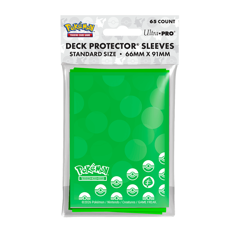 Ultra Pro Pokémon Deck Protector Sleeves — Energy Grass Type (65)