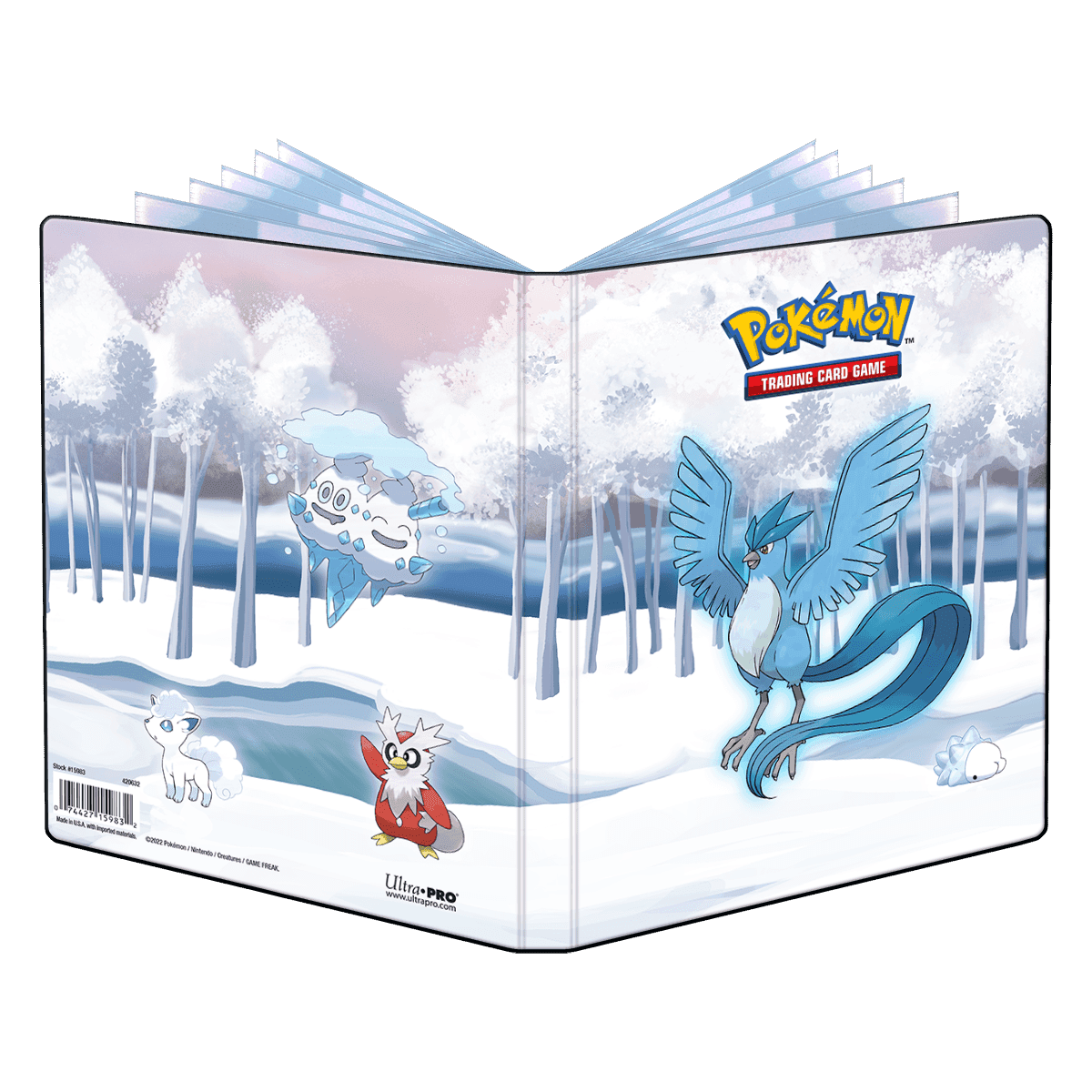 Ultra Pro Pokémon Gallery Series 4-Pocket Portfolio — Frosted Forest (1)