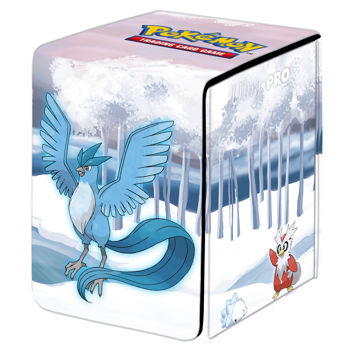 Ultra Pro Pokémon Gallery Series Alcove Flip Deck Box — Frosted Forest (1)