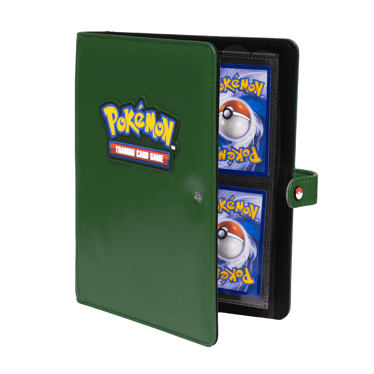 Ultra Pro Pokémon Premium 4-Pocket Snap Binder — Green (1)