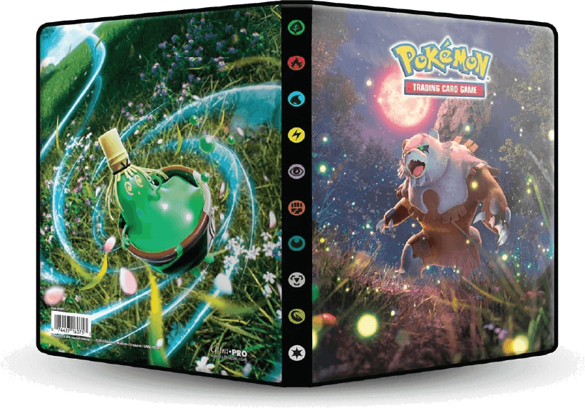 Ultra Pro Pokémon Scarlet and Violet 4-Pocket Portfolio — Twilight Masquerade