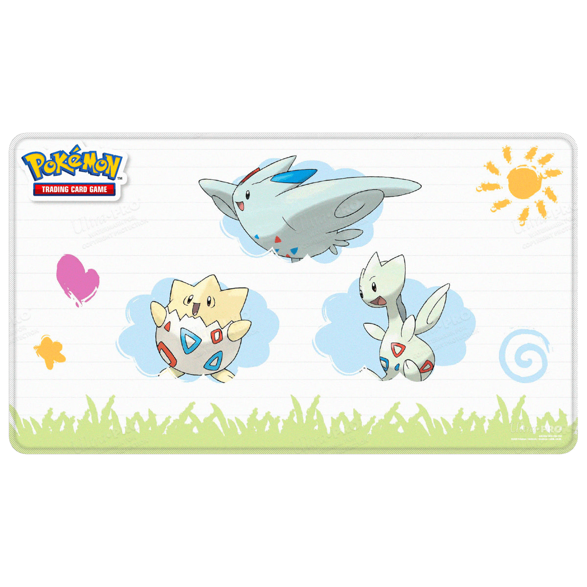 Ultra Pro Pokémon Stitched Edge Playmat — Togepi Evolutions