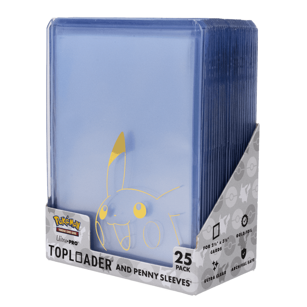 Ultra Pro Pokémon Toploader and Penny Sleeves Combo Pack — Pikachu (25)