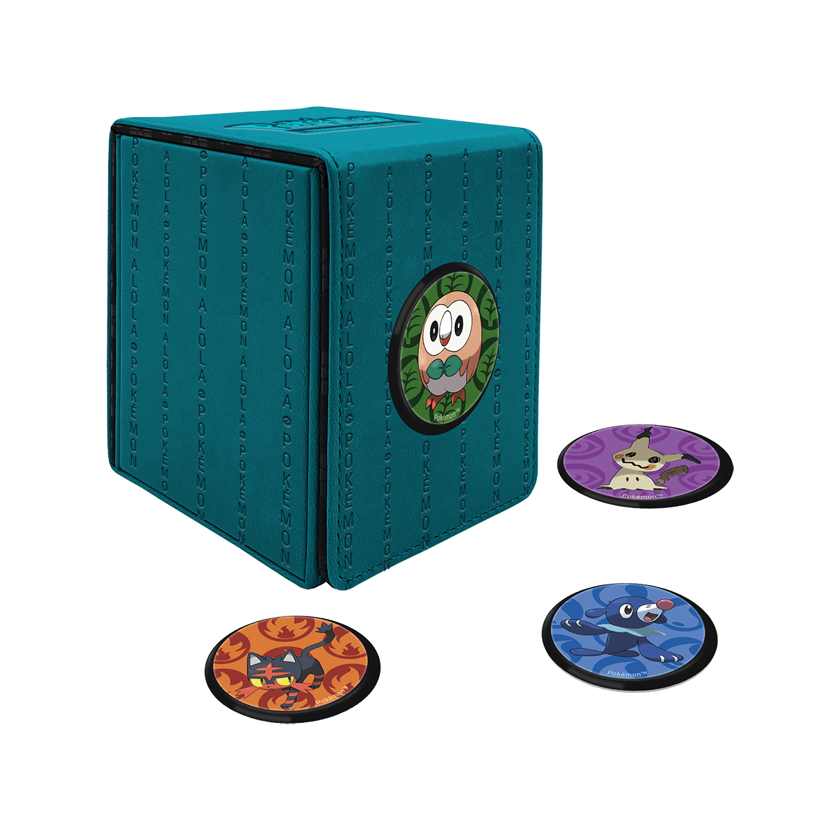 Ultra Pro Pokemon Alcove Click Deckbox — Alola Region