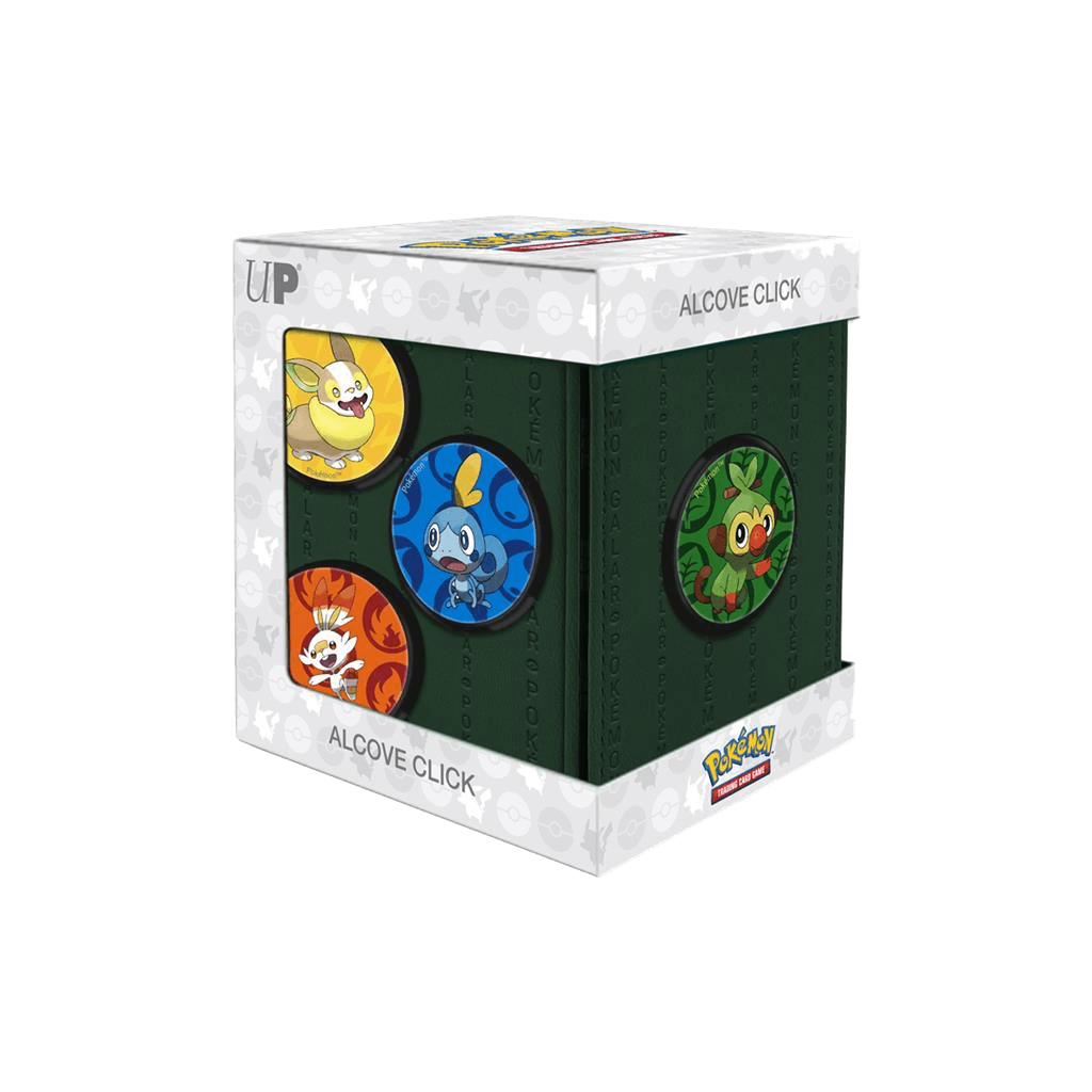 Ultra Pro Pokemon Alcove Click Deckbox — Galar Region