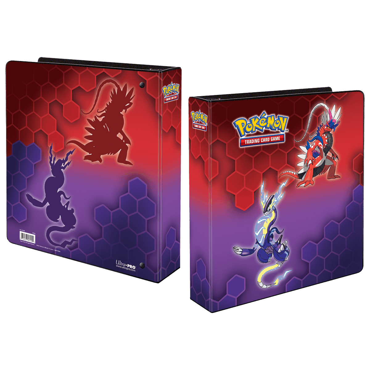 Ultra Pro Pokemon Ring Binder Album — Koraidon and Miraidon