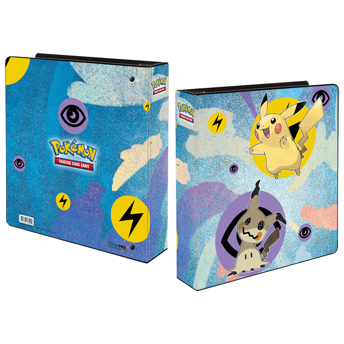 Ultra Pro Pokemon Ring Binder Album — Pikachu and Mimikyu
