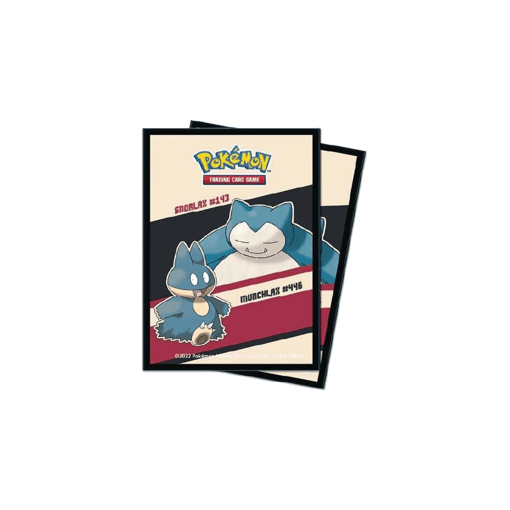 Ultra Pro Pokemon Sleeves — Snorlax and Munchlax (65 sleeves)