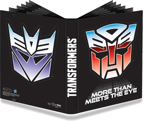 Ultra Pro Pro 9 Pocket Binder Transformers — Shields
