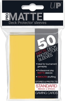 Ultra Pro Pro Deck Protectors Yellow (50 sleeves)