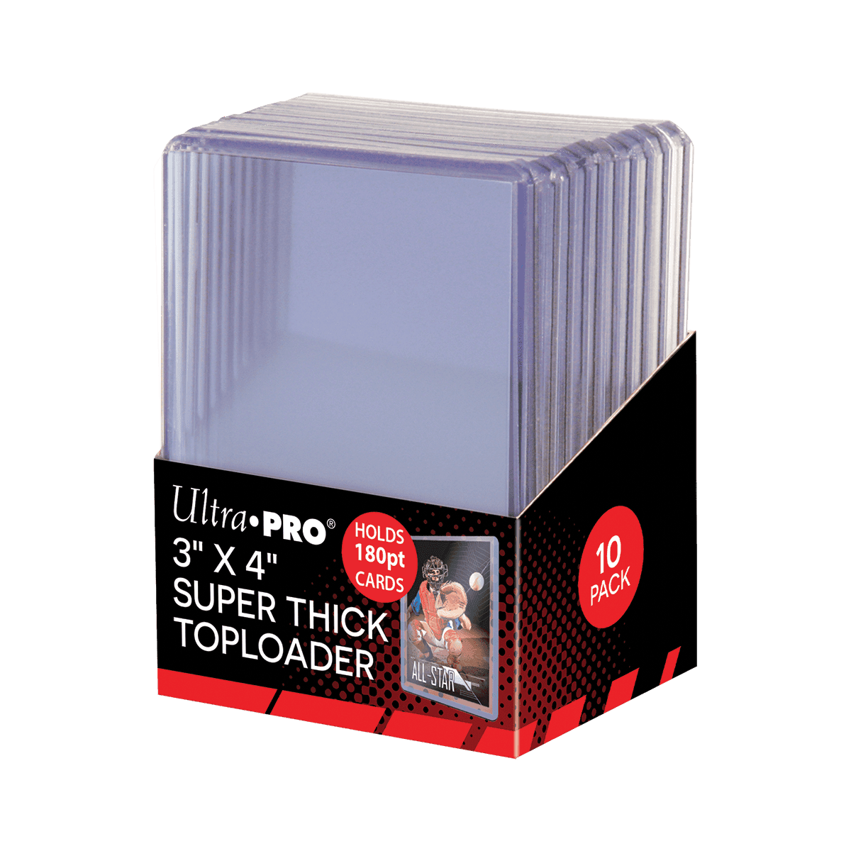 Ultra Pro Toploaders Super Thick 180pt Clear (10 pieces)