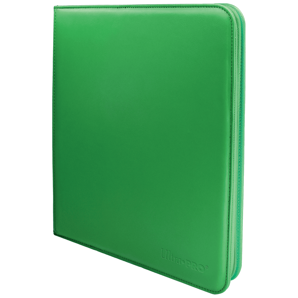 Ultra Pro Vivid 12-Pocket Zippered PRO-Binder — Green (1)