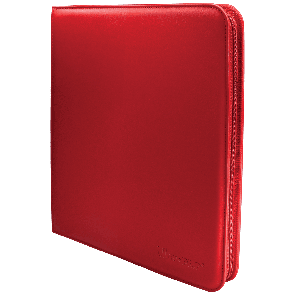 Ultra Pro Vivid 12-Pocket Zippered PRO-Binder — Red (1)
