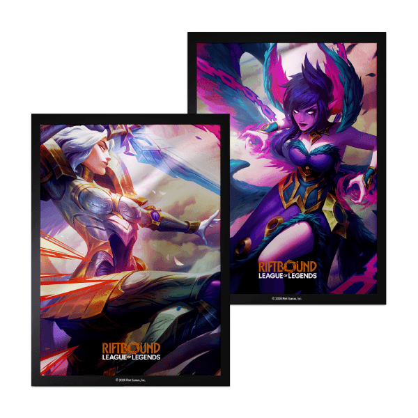 UVS Games Riftbound Art Sleeves — Vendetta Kayle vs Morgana (100)