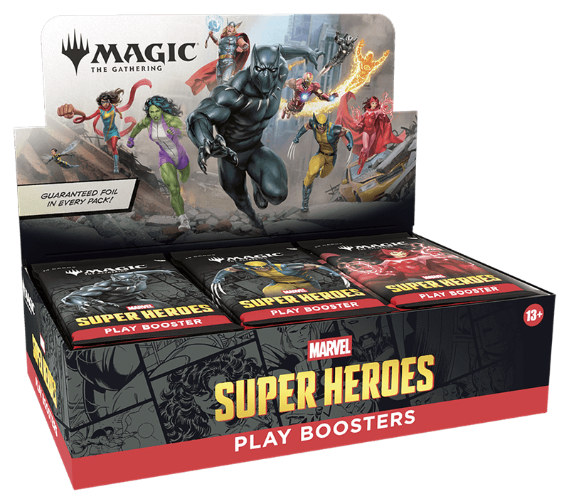 Marvel Super Heroes Play Booster Box