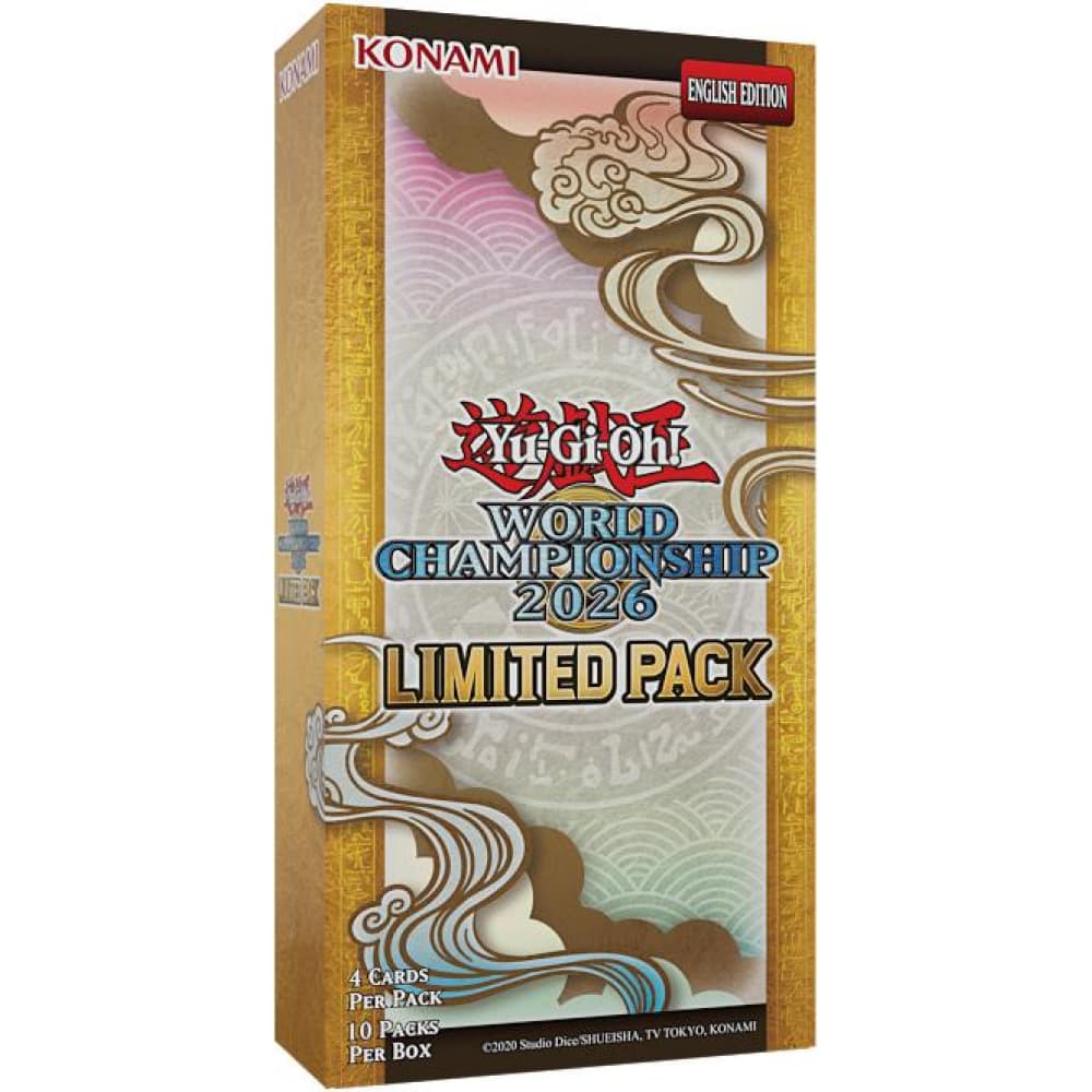 Limited Pack World Championship 2026 Display